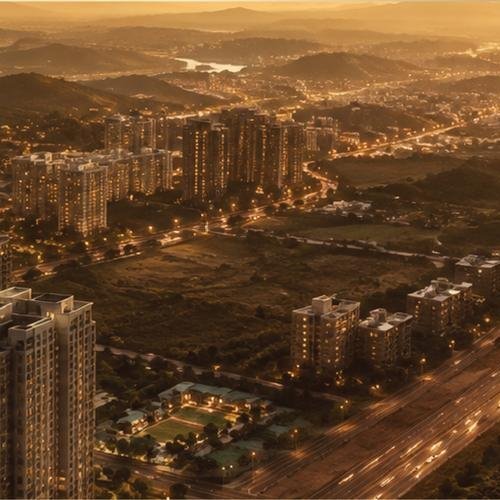 Bharatmata Road, Dhanori, conceptual image