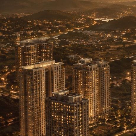 Pune skyline, conceptual image